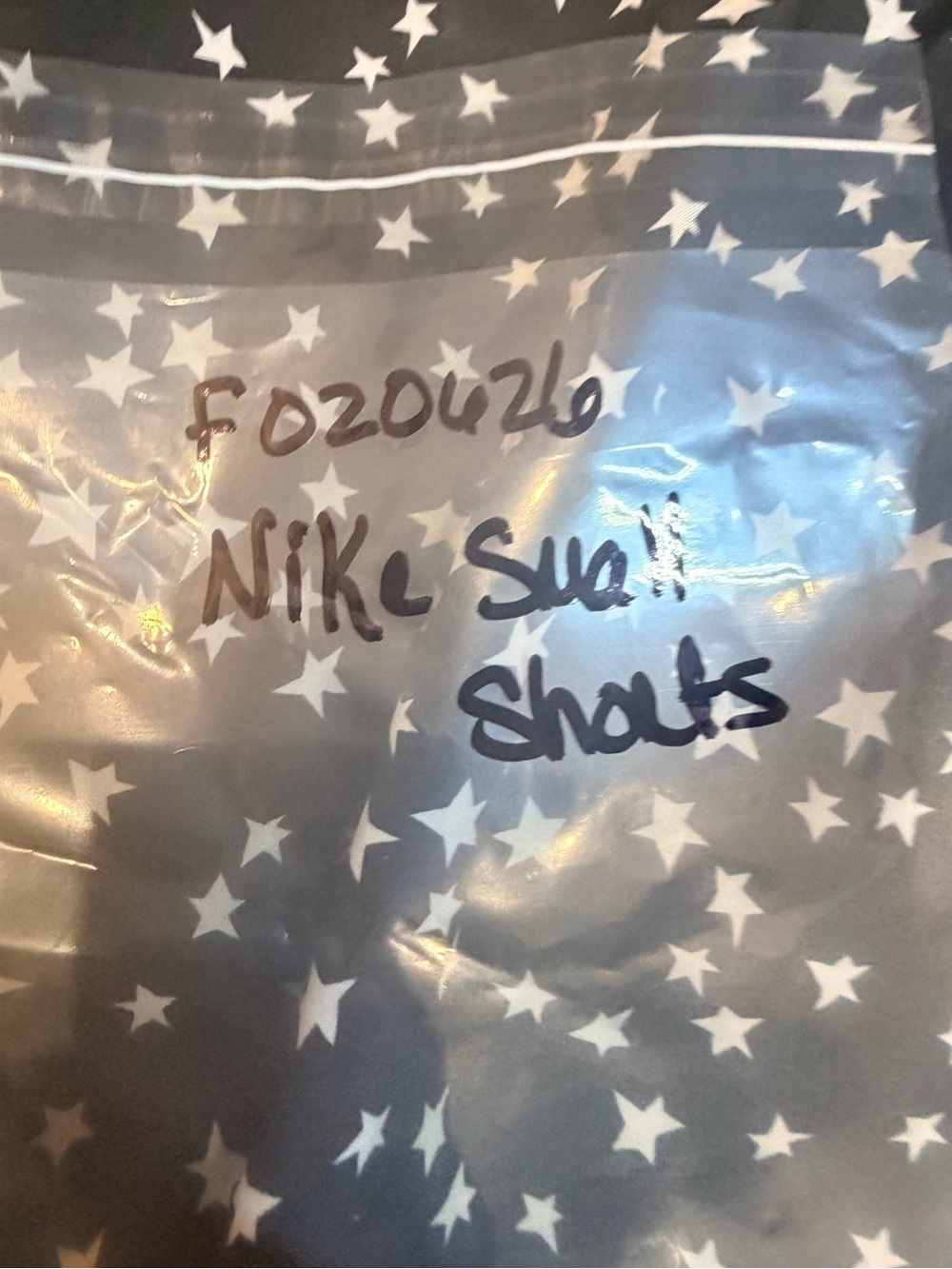 Nike Dri-FIT Star Print Running Shorts Black White Athletic Small - Picture 11 of 11